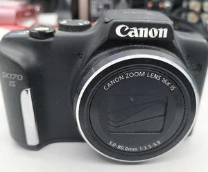 As is Canon Powershot Sx170 Is Digital Camera junk - Picture 1 of 7