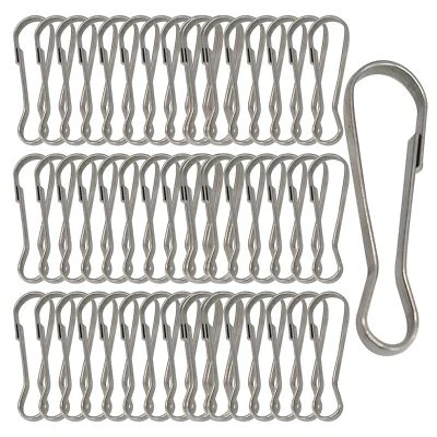 Metal Lanyard Hook Snap For Paracord Lobster Clasp Clips 50 100 1000 U pick - Image 1 of 4