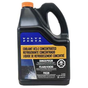 Volvo Penta 24389714 VCS-2 Orange Coolant Concentrate 5 L Replaces VCS Yellow - Picture 1 of 4
