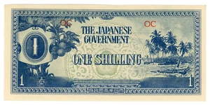 Ozeanien ... P-2a ... 1 Schilling ... ND (1942) ... Auswahl *UNC* 🤩 - Bild 1 von 2