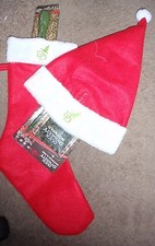 A&E DUCK DYNASTY CHRISTMAS STOCKING & HAT WITH FLASHLIGHT & NOTEPAD & PEN SET