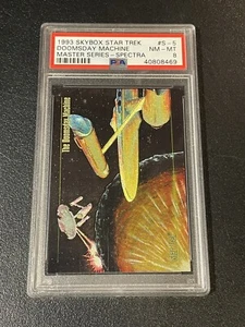 1993 Skybox Star Trek Doomsday Machine #S-5 PSA 8 - Picture 1 of 4