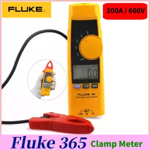 Fluke 365 Detachable Jaw True RMS AC/DC Clamp Meter make accessing wires easier - Picture 1 of 9