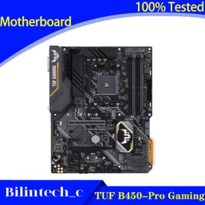 PER ASUS TUF B450-Pro scheda madre da gioco supporta AM4 64 GB DDR4 DVI + HDMI - Foto 1 di 3