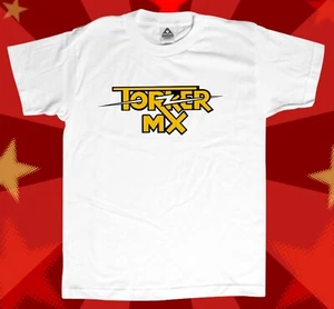 Vintage BMX Racing Torker MX T-Shirt WHITE Mongoose Redline Hutch SIZES M-3X - Picture 1 of 2