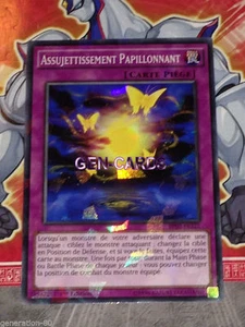 Carte YU GI OH ASSUJETTISSEMENT PAPILLONNANT BP03-FR225 SHATTERFOIL - Picture 1 of 1