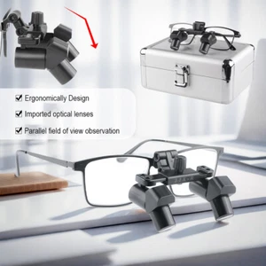 3,5X Prisma Ergo Lupa Dental Ergo Quirúrgica Lupa Marco de Titanio ENT CE - Imagen 1 de 72