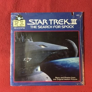 Star Trek III The Search for Spock 24 Page Read along 33 1/3 RPM Record - Picture 1 of 6