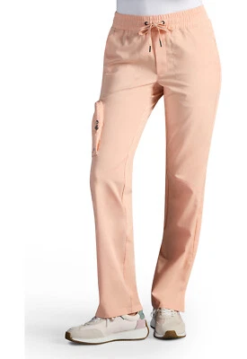 Peach Cloud Healing Hands X DR KWANE Veronica Drawstring Scrub Pant HH004A PAHF - Image 1 of 4