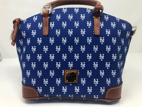 DOONEY & BOURKE NEW YORK METS 2022 PLAYOFFS SATCHEL-AUTHENTIC- $258- NEW W/TAGS Cover