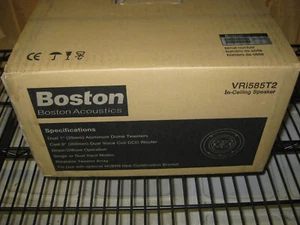 NEW IN BOX BOSTON ACOUSTICS VRi585T2 DUAL INPUT IN CEILING SPEAKER -AUDIOPHILE - Picture 1 of 8
