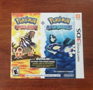 Omega Ruby & Alpha Sapphire Dual Pack 3DS NTSC – Complete - Picture 1 of 4
