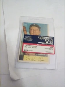 1954 Bowman - #58 Pee Wee Reese PSA AUTHENTIFIZIERT KOSTENLOSER VERSAND - Bild 1 von 5