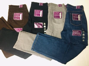 Gloria Vanderbuilt Slimming Jeans Amanda Heritage Fit Tappered Leg Classic Rise - Picture 1 of 12