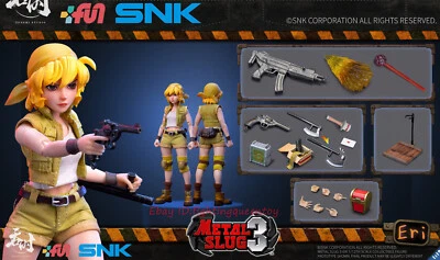 TUNSHI STUDIO Metal Slug 3 ERI TS-007 1/12 Female Action Figure Model INSTOCK - Image 1 of 4