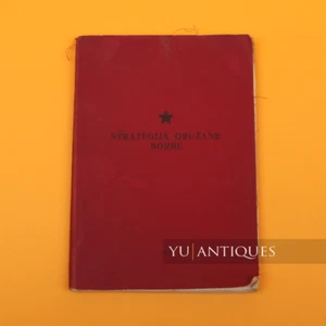 Vintage JNA Yugoslav Peoples Army Manual Book Armed Combat Strategy - Picture 1 of 20