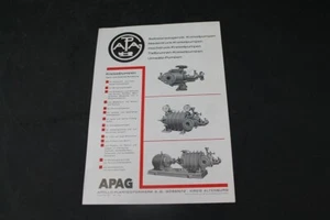 Vintage Pressure Centrifugal Pumps APA Advertising Collectible - Picture 1 of 9