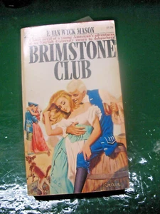 THE BRIMSTONE CLUB by F. VAN WYCK MASON P/B 1972 ILLUST. - Picture 1 of 6