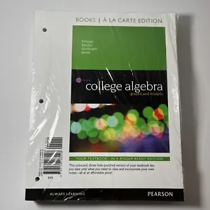 College Algebra: Grafiken und Modelle 6. Auflage * EZ zum Tragen von Loseblattversion!* - Bild 1 von 3