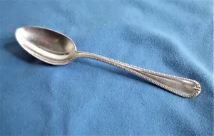 Antique Gorham "Newcastle" Sterling Silver Teaspoon 6" Heirloom- 1895- no mono - Picture 1 of 7
