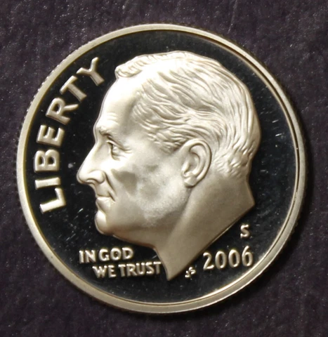 2006 S Roosevelt Silver Dime Choice Proof..........................Lot 112 Cover