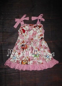 NEW Boutique Toy Story Girls Sleeveless Ruffle Dress - Picture 1 of 7