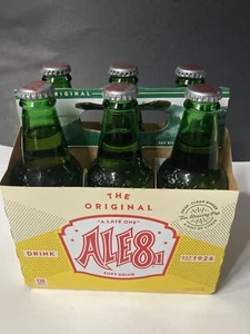 Ale-8-One "The Original Soft Drink" 6er Pack NR 12 Fl Oz Glasflaschen - Bild 1 von 10