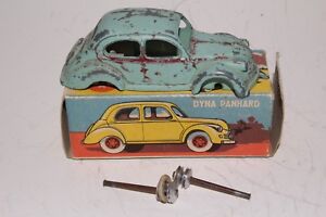 1950's CIJ Dyna Panhard Sedan, Original Box, Parts