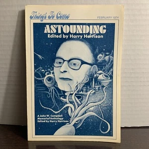 Things To Come SFBC Newsletter February 1974 Astounding By Harry Harrison VTG - Picture 1 of 4
