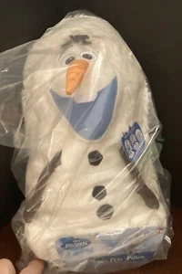 Disney Olaf Frozen Versteck Haustiere Kissen Frozen Plüsch Polyester weiß 14 Zoll Neu mit Etikett - Bild 1 von 4