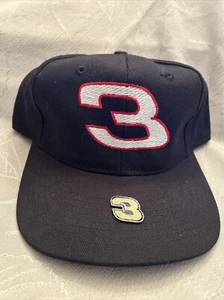Dale Earnhardt Big #3 Adjustable Snap Back Hat Cap Vintage W/Pin NWOT - Picture 1 of 5