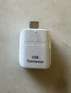 Genuine Original USB Connector OTG Adapter for Samsung Galaxy S7 S6 Edge Note 5 - Picture 1 of 4