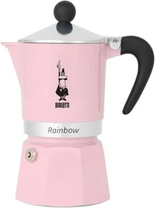 Bialetti Rainbow Italian Moka Espresso Stovetop Coffee Maker Pot 3 Cups - Picture 1 of 3
