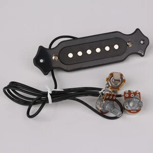 Sound Hole Electric Pre-Wired Guitar Magnetic Pickup Acoustic Guitar - Picture 1 of 11