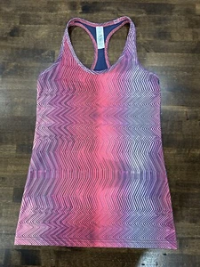 Ivivva by Lululemon Girls Kids 14 Tank Top Keep Ur Cool Racerback Youth Pink - Picture 1 of 6