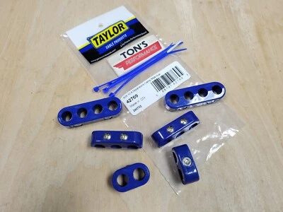 Taylor 42769 Clamp-On Wire Separators for 10.4mm Ignition Cable Blue Nylon Kit - Image 1 of 2