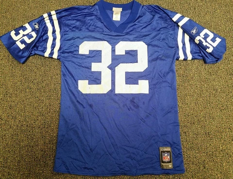 Vintage Edgerrin James Indianapolis Colts Reebok NFL Football Jersey Sz Medium Cover