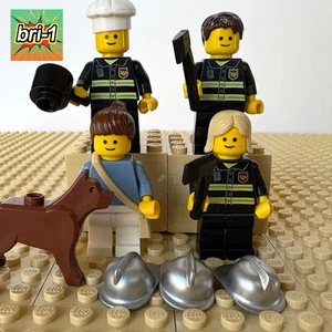 LEGO Creator, Fire Brigade: Woman + 3 Firemen, DOG, pln161, twn092, 10197, 2009 - Picture 1 of 12