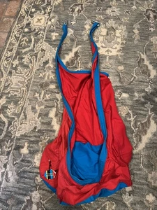 New PELLOR Kids Sensory Pod Swing Hammock w/ Inflatable Cushion Red/Blue - Picture 1 of 8