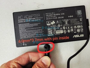 A20-200P1A For ASUS TUF Gaming F17 FX706HM 20V 10A 6.0mm 200W AC Adapter Genuine - Afbeelding 1 van 7