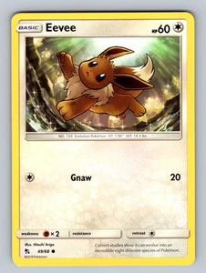 Eevee (49) 49/68 Common Hidden Fates LP - NM Pokemon TCG - Picture 1 of 2