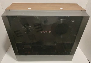 Sony 353D Reel to Reel, Dust Cover, PARTS/REPAIR/RESTORATION Powers On,See Video - Picture 1 of 14