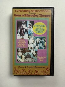 Colossus and the Amazon Queen (VHS, 1964) Pre-owned Cult Classic Rare Video - Bild 1 von 3