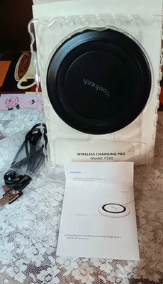 Yootech Model F500 Wireless Charging Pad Black 10W NEW - Image 1 of 2