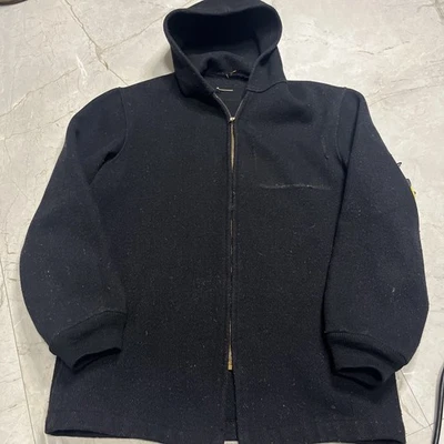 Chaqueta de lana usma vintage años 50 con capucha falta etiqueta Foto 1 de 4