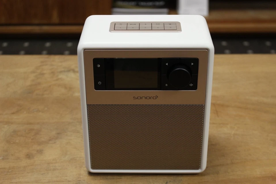 Sonoro SO-120-101 MW Easy Matt-Weiß Rosé - DAB+ Radio / Bluetooth & Weckfunktion - Bild 1 von 1