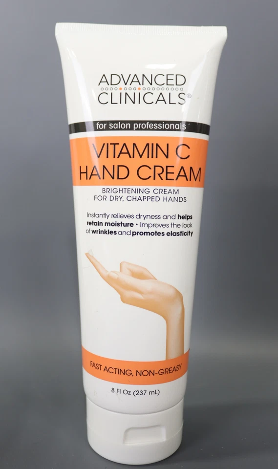 Advanced Clinicals Vitamin C Hand Cream for Dry Hands - 8 fl oz - Image 1 of 4