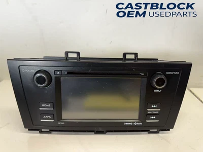 Fit 2016 SUBARU OUTBACK RECEPTOR DE RADIO AM FM PANTALLA DE VISUALIZACIÓN OEM 86201AL73A Foto 1 de 4