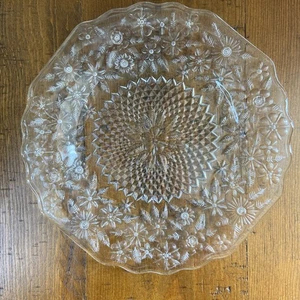 8x Insalatiera Indiana Vetro Ananas e Cristallo Floreale 8,6 Pollici Depressione - Foto 1 di 3