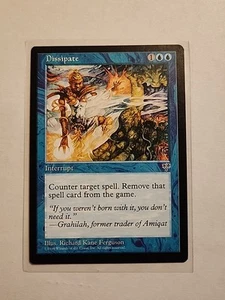 Dissipate - Mirage - MTG Magic - Uncommon - Blue Interrupt - Picture 1 of 1